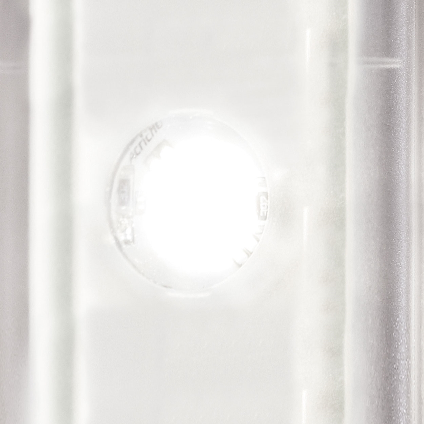 STEINEL 010461 - Lámpara LED con sensor para exterior L240LED LED/7,5W acero inoxidable IP44