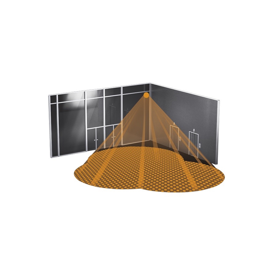 STEINEL 010478 - Sensor de movimiento exterior IS3360 AP COM1 IP54