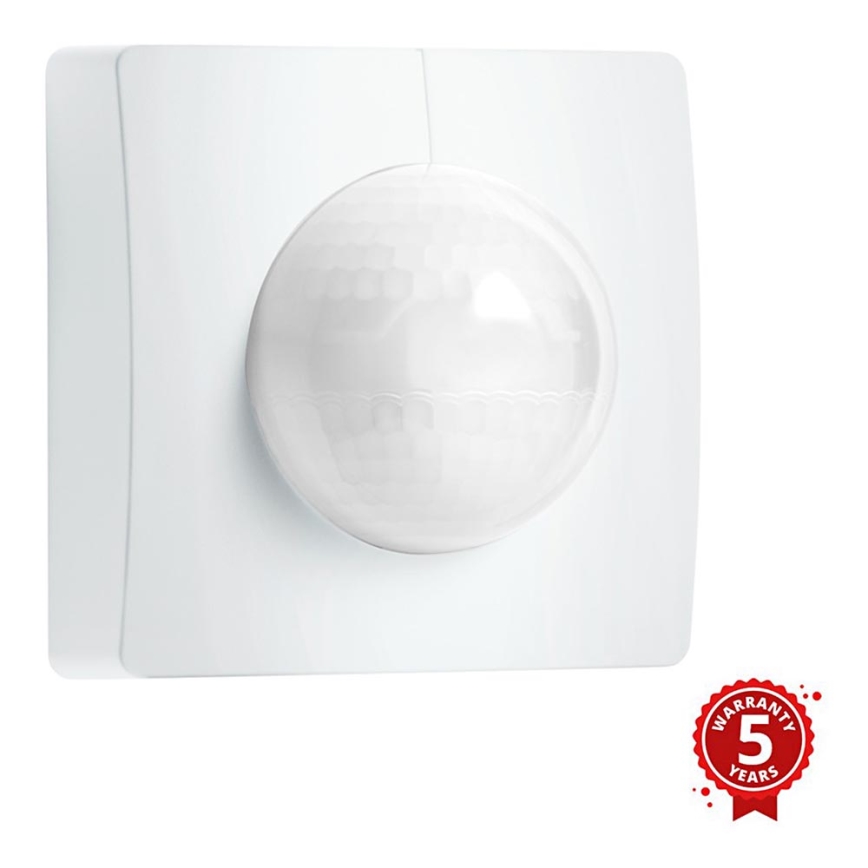 STEINEL 010508 - Sensor de movimiento exterior IS 3180 blanco IP54