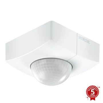 STEINEL 010515 - Sensor de movimiento exterior IS 3360 blanco IP54
