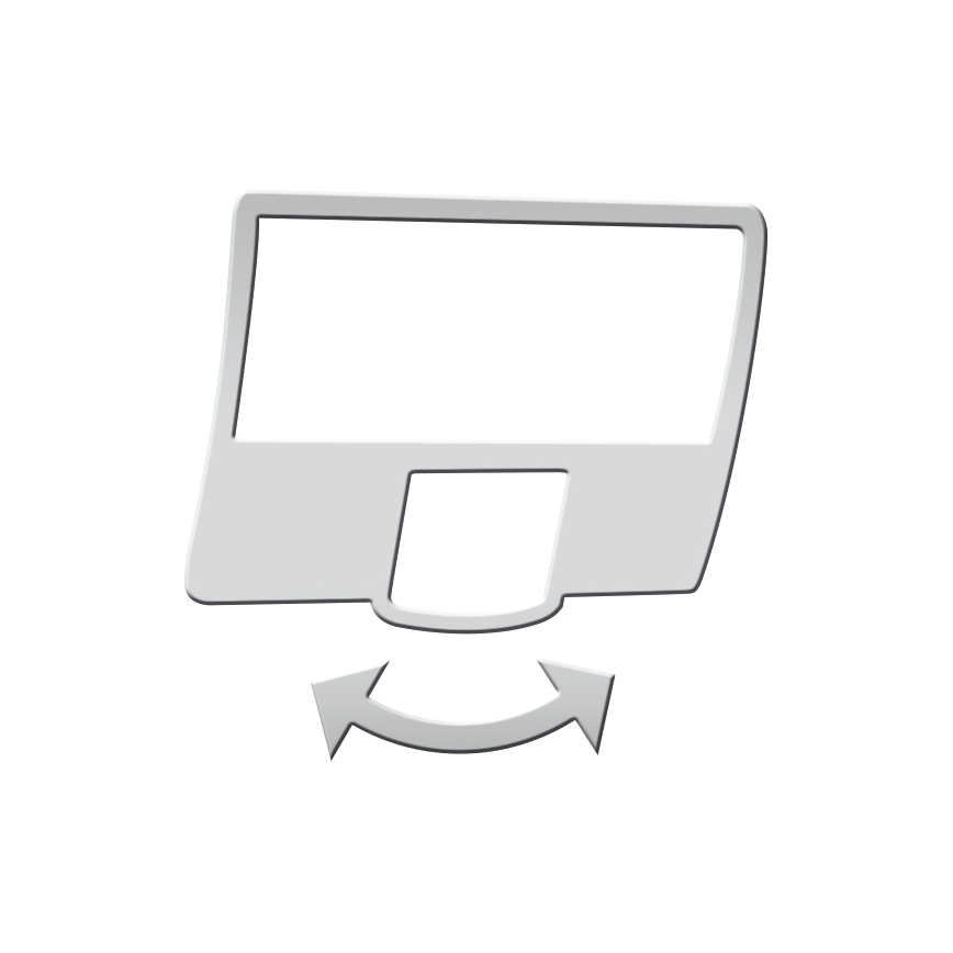 Steinel 012076 - Aplique LED de pared exterior con sensor XLED curved LED/10,5W/230V IP44