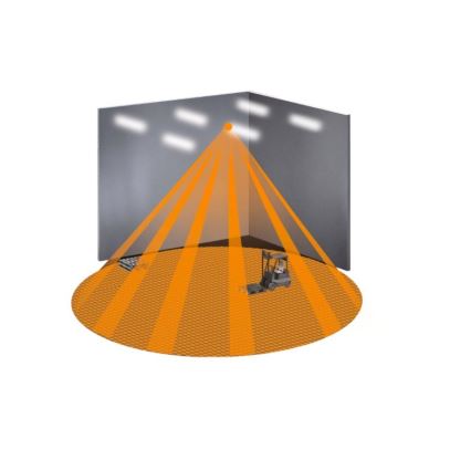 STEINEL 033569 - Sensor de movimiento exterior IS 3360 MX Highbay blanco IP54