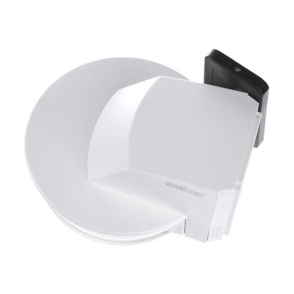 STEINEL 034955 - Sensor de movimiento para exterior SenslQ S blanco IP54 + control remoto