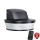 STEINEL 034979 - Sensor de movimiento para exterior SenslQ S negro IP54 + control remoto