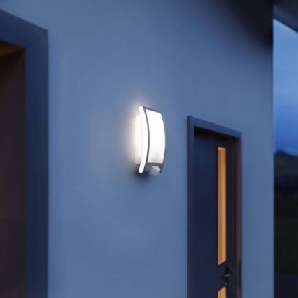 STEINEL 035709 - Lámpara exterior con sensor L22 1xE27/60W/230V IP44