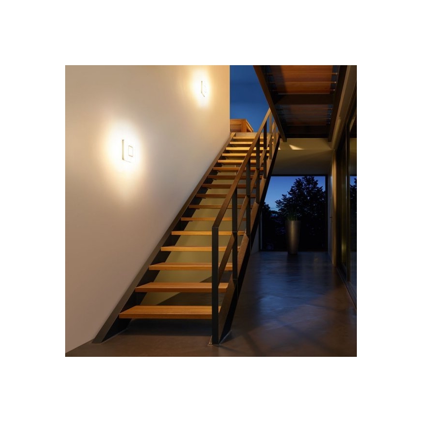 Steinel 052492 - LED Aplique con sensor RS LED M1 LED/9,5W/230V