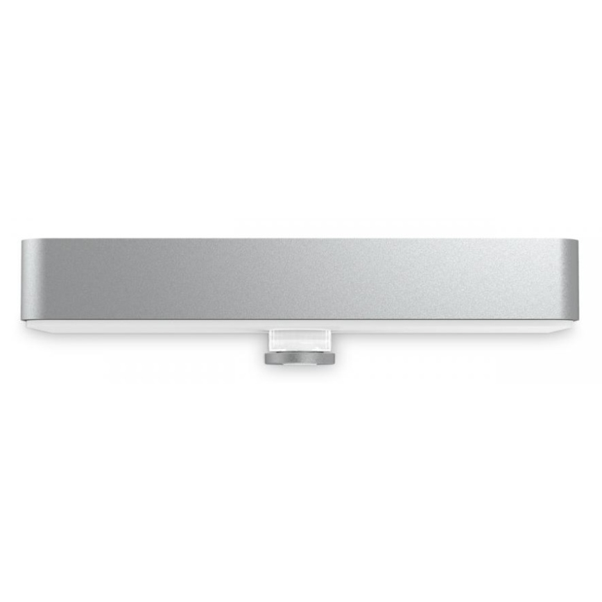 Steinel 052652 - Lámpara solar LED con sensor XSolar SOL-O LED/1,5W 2x2000mAh IP44 plata