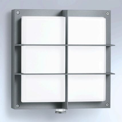 STEINEL 053031 - Aplique LED de exterior con sensor L691 LED/9W/230V 3000K IP44
