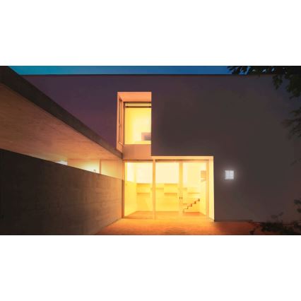 STEINEL 053031 - Aplique LED de exterior con sensor L691 LED/9W/230V 3000K IP44