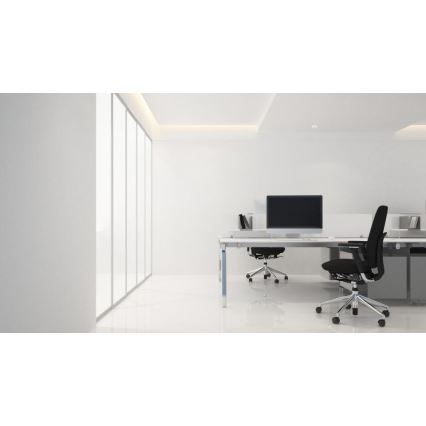 Steinel 053871 - Detector de movimiento IR Quattro Micro 6m DALI-2 IP65 blanco