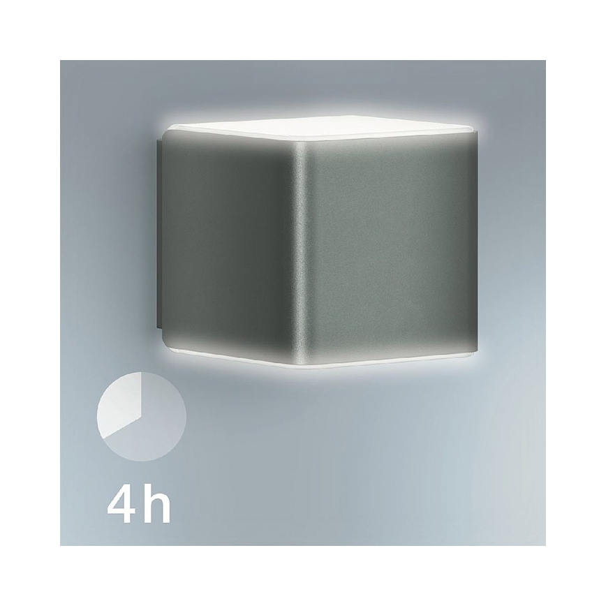 Steinel 055530 - LED Lámpara exterior con sensor L 840 LED/9,5W/230V IP44 antracita
