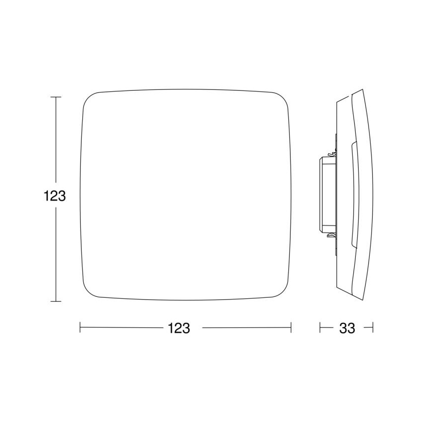 Steinel 056353 - Multisensor True Presence KNX blanco