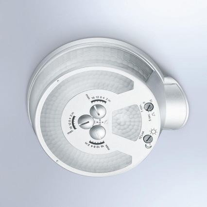 Steinel 056636 - Sensor de movimiento SensIQ IP54 antracita + control remoto