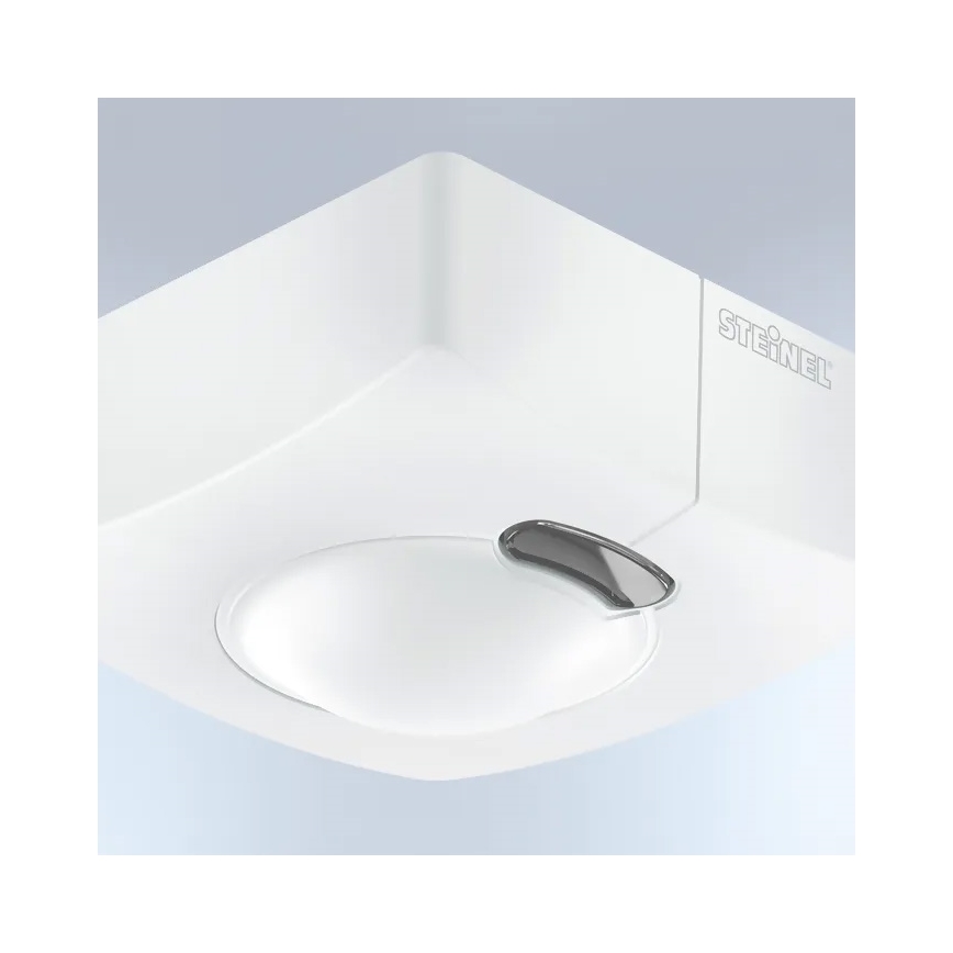 Steinel 057312 - Sensor de movimiento HF 3360 DALI-2 cuadrado blanco IP54