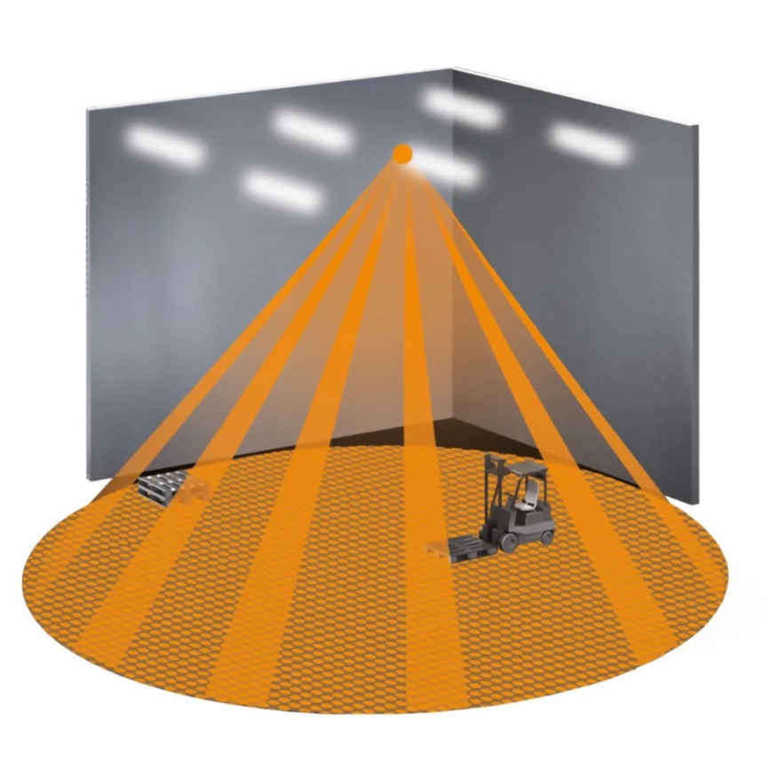 Steinel 057374 - Sensor de movimiento IS 3360 MX Highbay DALI-2 IP54 blanco