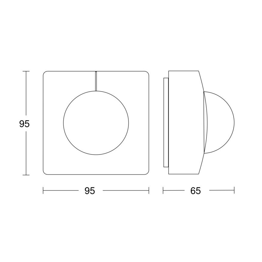 Steinel 057398 - Sensor de movimiento IS 345 MX Highbay DALI-2 IP54 blanco