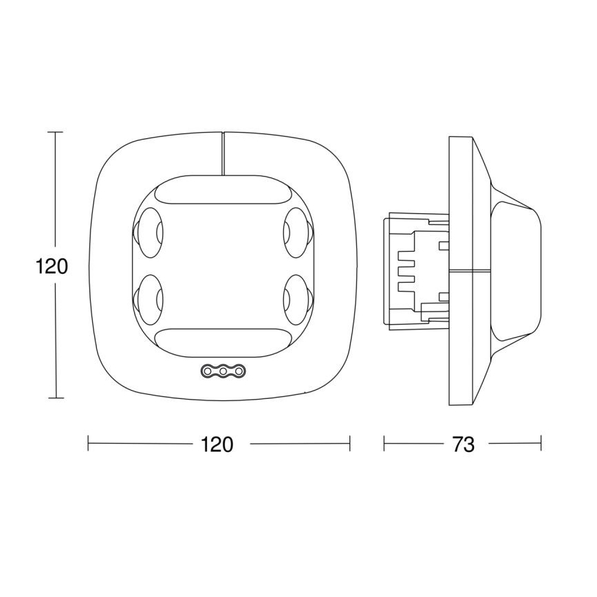 Steinel 057466 - Detector de presencia Dual US DALI-2 blanco