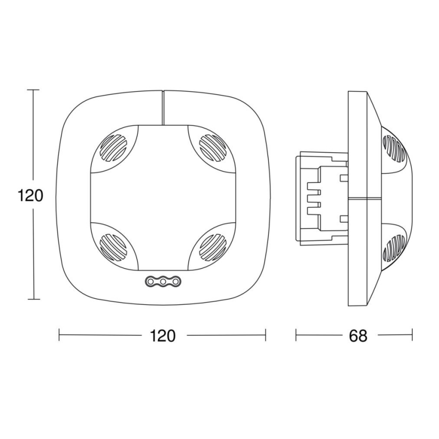 Steinel 057473 - Detector de presencia DualTech DALI-2 blanco