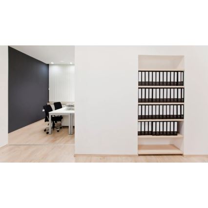 Steinel 057510 - Detector de presencia IR Quattro SLIM XS 4m DALI-2 blanco