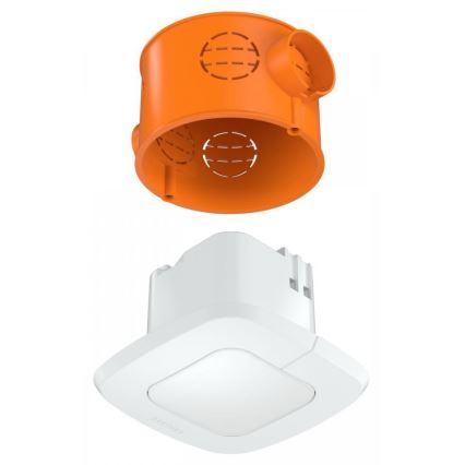Steinel 057510 - Detector de presencia IR Quattro SLIM XS 4m DALI-2 blanco