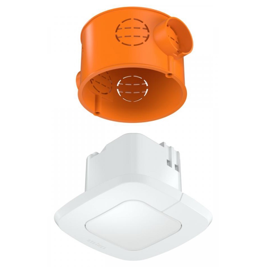 Steinel 057510 - Detector de presencia IR Quattro SLIM XS 4m DALI-2 blanco