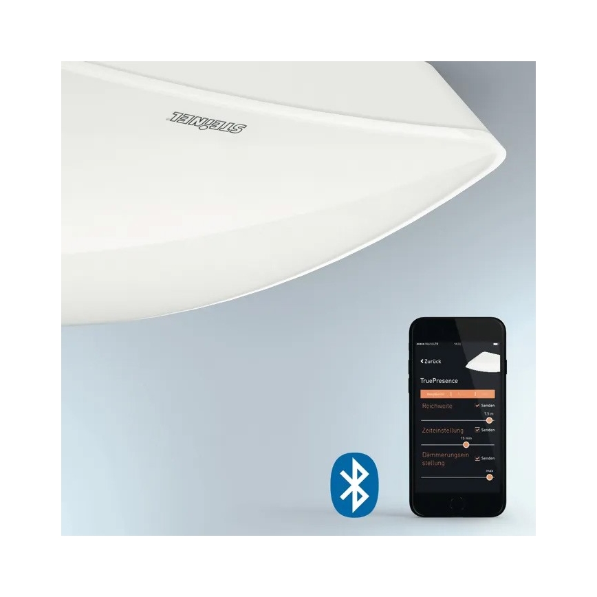 Steinel 057947 - Detector de movimiento TRUE PRESENCE COM2 blanco
