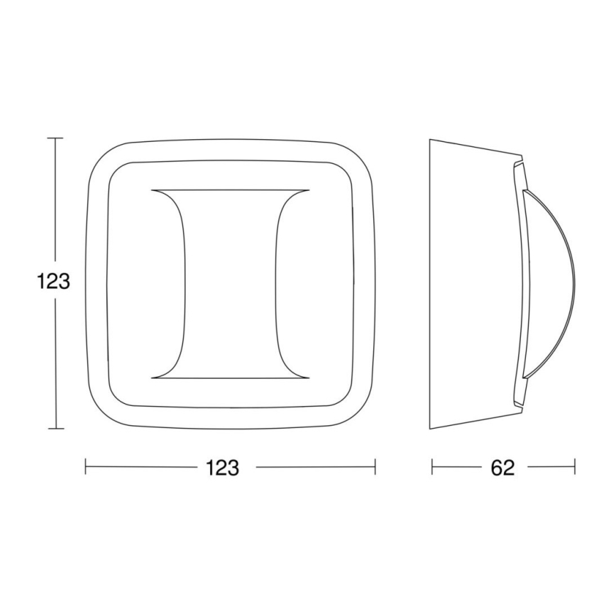 Steinel 058012 - Detector de presencia Hallway DALI-2 APC IP54 blanco
