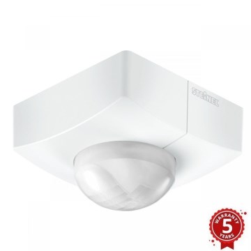 Steinel 058296 - Sensor de movimiento IS 345 MX Highbay V3 KNX IP54 cuadrado blanco