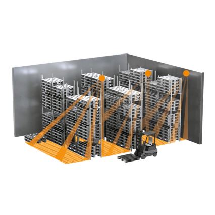 Steinel 058296 - Sensor de movimiento IS 345 MX Highbay V3 KNX IP54 cuadrado blanco