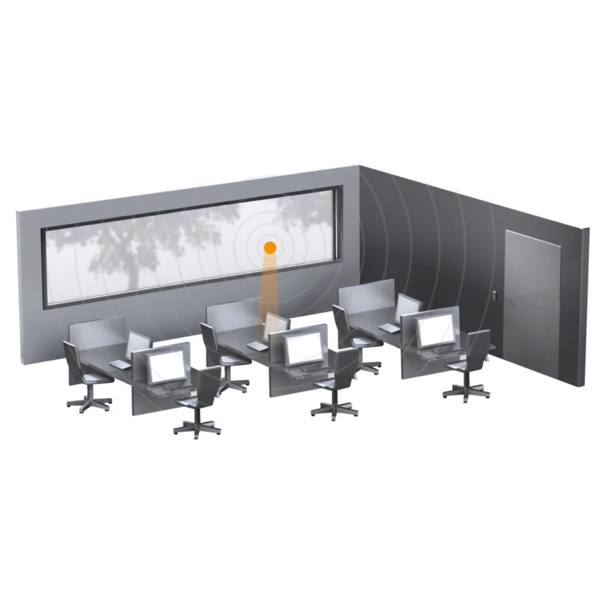 Steinel 058326 - Sensor de luz Dual V3 KNX blanco