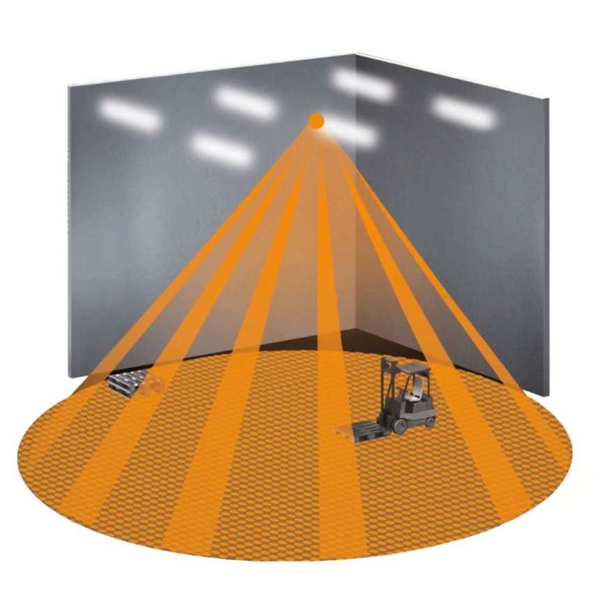 Steinel 058364 - Sensor de movimiento IS 3360 MX Highbay V3 KNX IP54 cuadrado blanco