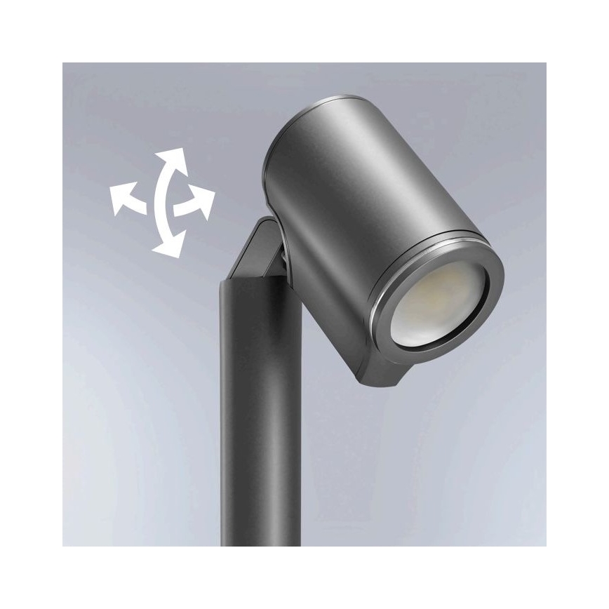STEINEL 058661 - Lámpara de exterior LED con sensor SPOT WAY 1xGU10/7W/230V IP44