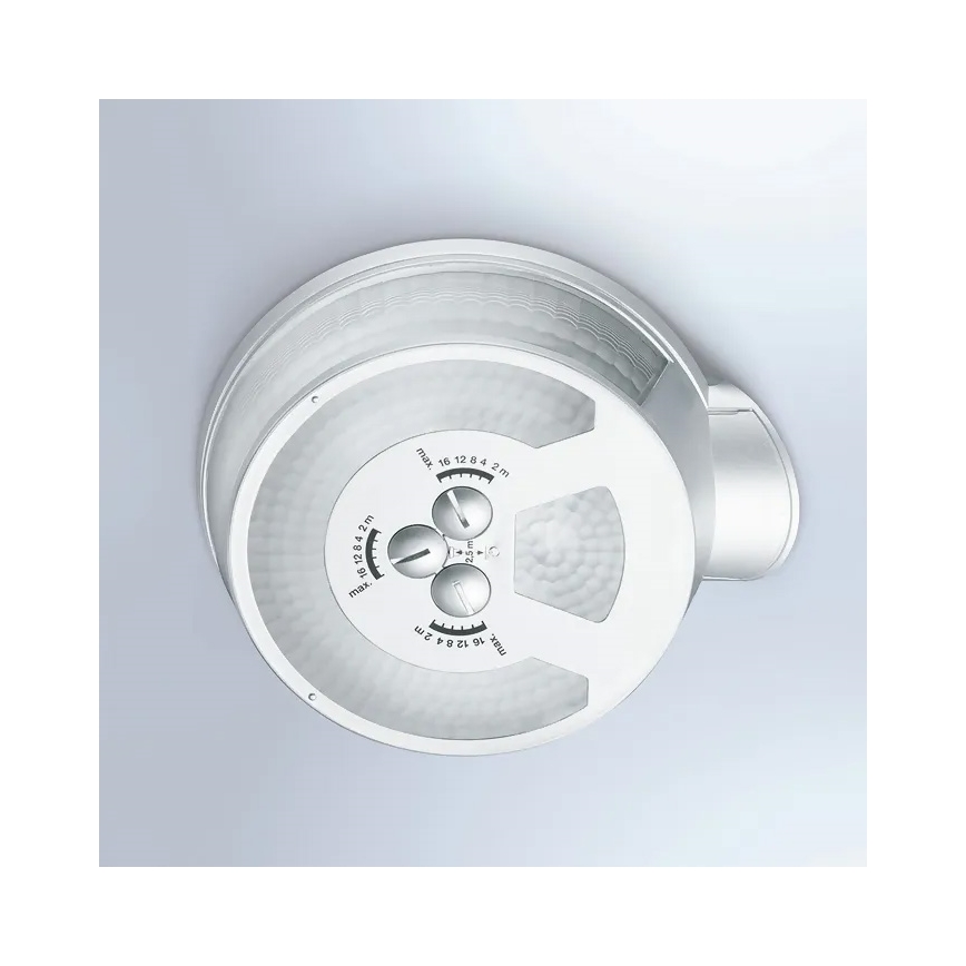 Steinel 059576 - Sensor de movimiento SensIQ IP54 blanco + mando a distancia
