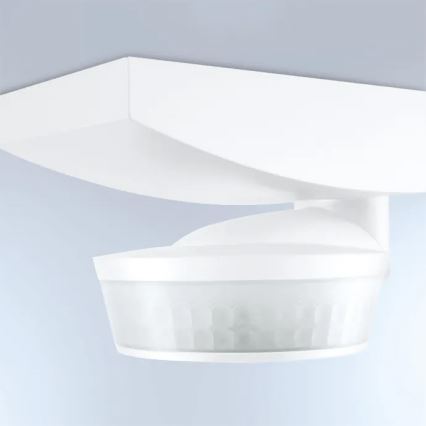 Steinel 059576 - Sensor de movimiento SensIQ IP54 blanco + mando a distancia