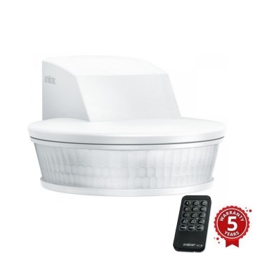 Steinel 059606 - Sensor de movimiento SensIQ S IP54 negro + mando a distancia