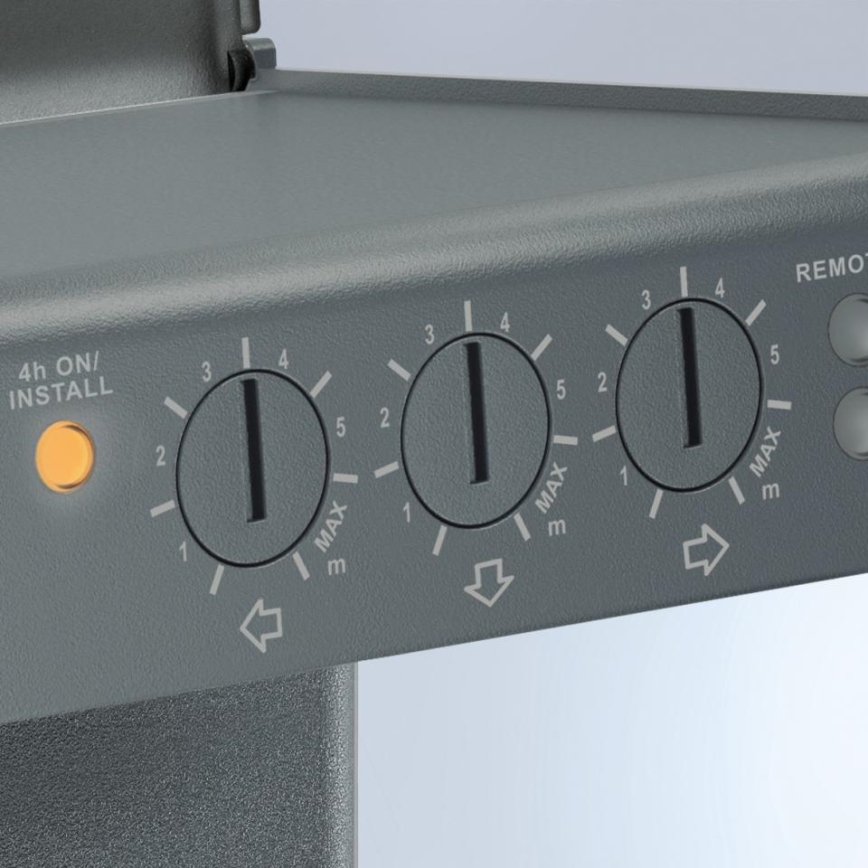 Steinel 059620 - Sensor de movimiento iHF 3D KNX IP54 antracita