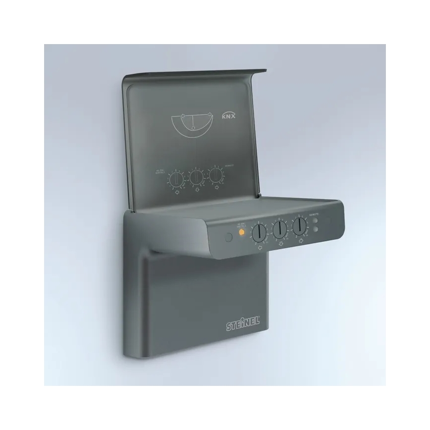 Steinel 059620 - Sensor de movimiento iHF 3D KNX IP54 antracita