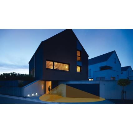 Steinel 059637 - Sensor de movimiento iHF 3D KNX IP54 negro