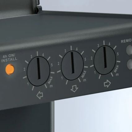 Steinel 059637 - Sensor de movimiento iHF 3D KNX IP54 negro