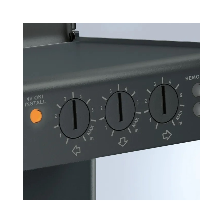 Steinel 059637 - Sensor de movimiento iHF 3D KNX IP54 negro