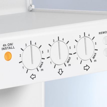 Steinel 059644 - Sensor de movimiento iHF 3D KNX IP54 blanco