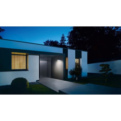 Steinel 059903 - LED Aplique para exterior con sensor L825 iHF LED/12W/230V 3000K IP44