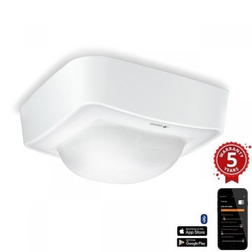 Steinel 064327 - Detector de presencia IR Quattro HD-2 24m COM1 IP54 blanco