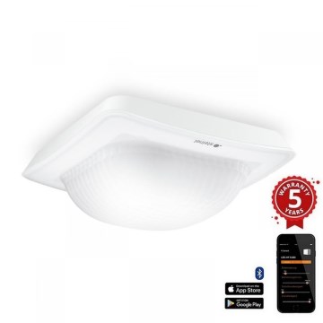 Steinel 064334 - Detector de presencia IR Quattro HD-2 24m COM2 blanco