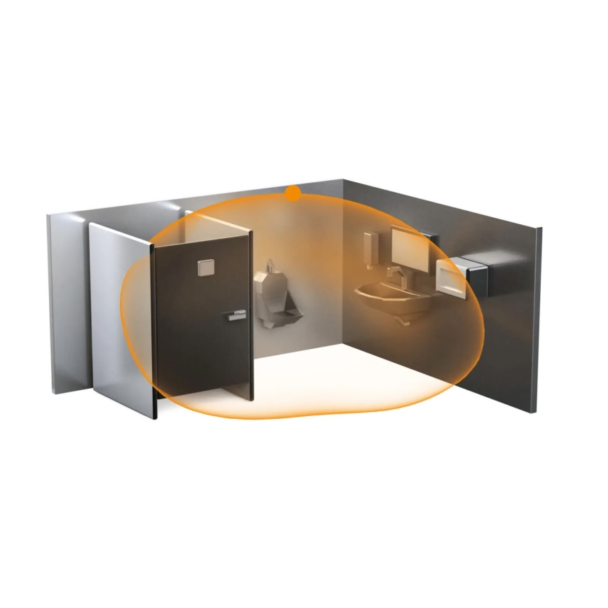 Steinel 064419 - Detector de presencia HF 360-2 BT IPD blanco