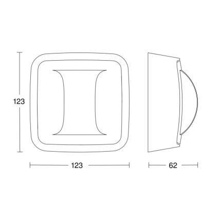 Steinel 064549 - Detector de presencia Hallway DALI-2 blanco