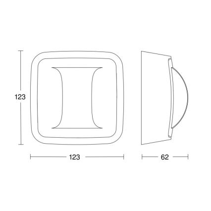 Steinel 064563 - Detector de presencia Pasillo BT IPD (Esclavo) IP54 blanco