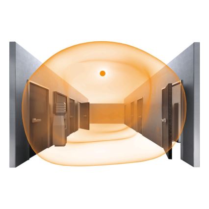 STEINEL 064808 - Plafón LED de baño con sensor RS PRO LED/9,5W/230V 3000K IP54