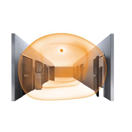 STEINEL 064815 - Plafón LED de baño con sensor RS PRO LED/9,5W/230V 4000K IP54