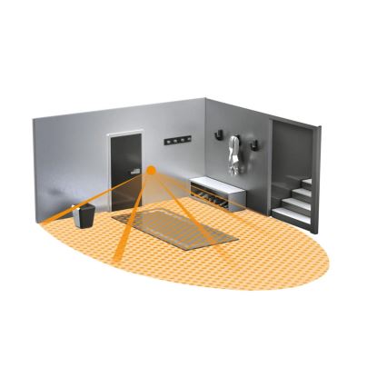 Steinel 065003 - Sensor de movimiento IR 2180 UP ECO 230V blanco